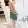 Image of QWEEK Nightgown Ladies Dress Lace Sexy Nightdress Backless Night Wear Sexy Cross Bandage Satin Nightwear Lingerie Nightgown