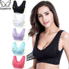 Image of Queenral Sexy Women Bra Push Up Bralette Lingerie Underwear Brassiere Front Closure Bras For Women Big Size Sleep Bra Femme BH