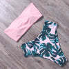 Image of RUUHEE Bandage Bikini Swimwear Women Swimsuit High Waist Bikini Set 2019 Bathing Suit Push Up Maillot De Bain Femme Beachwear