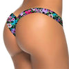 Image of Red flower V shape sexy brazilian bikini bottom brasil Female thong swimsuit tanga micro briefs Mini Bather Swimwear Women K87B