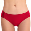 Image of Riseado New Sexy Bikinis Bottom biquini Swimwear Women Ruched Swimsuit Solid Swim Wear Bathing Suits Summer Beach Wear