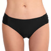 Image of Riseado New Sexy Bikinis Bottom biquini Swimwear Women Ruched Swimsuit Solid Swim Wear Bathing Suits Summer Beach Wear