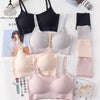 Image of Seamless Bra Set For Women Underwear Push Up Lingerie Set Wire Free Bra And Panty Set Plus Size S M L XL Size Intimates Female
