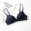 Image of Seamless Bras for Women Push Up Bras No Wire Brassiere A B Cup Underwear Sexy Bra Three Quarters(3/4 Cup) Women lingerie