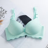 Image of Seamless Bras for Women Push Up Wire Free Adjustable Sexy Bra Straps Bright Summer Lingerie Bras Solid Breathable Underwear