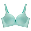 Image of Seamless Bras for Women Push Up Wire Free Adjustable Sexy Bra Straps Bright Summer Lingerie Bras Solid Breathable Underwear