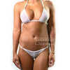 Image of See Through Mesh Micro Bikini Set Women's 2018 Brazilian Sheer Bikinis Sex Swim Lingeries Swimwear Female Swimsuit Costume