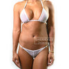 Image of See Through Mesh Micro Bikini Set Women's 2018 Brazilian Sheer Bikinis Sex Swim Lingeries Swimwear Female Swimsuit Costume