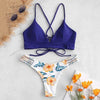 Image of Sexy Bikinis Women 2019 Micro Bikini Set Push Up Cut Flower Two Piece Swimsuit Female Bandage Swimwear Bathing Suit Biquini