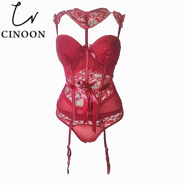 Sexy Bustier and Corset Purple Women High Elastic Gothic Corset Female Solid Bustier Overbust Push Up Corset Bralette 3 Pcs/Lot