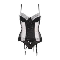 Sexy Bustier and Corset Women High Elastic Gothic Corset Waist Trainer sexy lingerie bodysuit Slimming Underwear Corselet