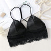Image of Sexy Crop Top Women Satin Silk Camis Bralette Beauty Back Lace Tube Top Strap Padded Bra топ