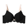 Image of Sexy Deep U Bras For Women Push Up Lingerie Seamless Bra Wireless Bralette Plunge Bow Brassiere Female Underwear Intimates #D