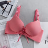Image of Sexy Deep U Bras For Women Push Up Lingerie Seamless Bra Wireless Bralette Plunge Bow Brassiere Female Underwear Intimates #D