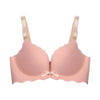 Image of Sexy Deep U Bras For Women Push Up Lingerie Seamless Bra Wireless Bralette Plunge Bow Brassiere Female Underwear Intimates #D