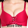 Image of Sexy Deep U Cup Bras For Women Push Up Lingerie Seamless Bra  Bralette Backless Plunge Intimates Female Underwear 2019