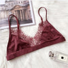 Image of Sexy Floral Lace Bra For Women Adjusted Straps Female Lingerie Comfortable breathable Soft Bralette Thin Seamless underwear bras