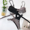 Image of Sexy Leopard Bikinis 2019 Micro Bikini Set Push Up Thong Biquini High Cut Swimwear Women Mini Swimsuit Female Bathing Suit