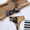Image of Sexy Leopard Bikinis 2019 Micro Bikini Set Push Up Thong Biquini High Cut Swimwear Women Mini Swimsuit Female Bathing Suit
