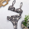 Image of Sexy Leopard Bikinis 2019 Micro Bikini Set Push Up Thong Biquini High Cut Swimwear Women Mini Swimsuit Female Bathing Suit