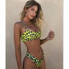 Image of Sexy Leopard Bikinis 2019 Micro Bikini Set Push Up Thong Biquini High Cut Swimwear Women Mini Swimsuit Female Bathing Suit
