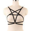 Image of Sexy Lingerie Bra Bandage Open Cup Bra Bust Chest Line Plus Size Lingerie Erotic Underwear Porn costumes feminine wire cage