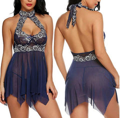 Sexy Lingerie Hot Women Porno Sleepwear Lace Underwear Sex Clothes Babydoll Erotic Transparent Dress black sexy lingerie