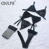 Image of Sexy Lingerie Sets Femme Bra And Panty Set 4pcs Bras G-String Net Socks Lace Sling Transparent Push Up Bra Set Womens Underwear