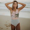 Image of Sexy One Piece Swimsuit 2019 Swimwear Women Monokini Bodysuit Bandage High Waist Swimsuit Female Bathing Suits Summer Beach Wear