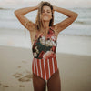 Image of Sexy One Piece Swimsuit 2019 Swimwear Women Monokini Bodysuit Bandage High Waist Swimsuit Female Bathing Suits Summer Beach Wear