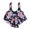 Image of Sexy Swimsuit Women 2019 Summer Beachwear Bathing Lace Suits Top Ruffled With High Waisted Bottom Bikini Set plus size 40