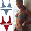Image of Sexy Swimwear Women micro bikini 2019 mujer Swimsuit Women swimming suit Bikinis Set Vintage Beach biquinis feminino