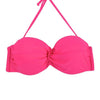 Image of Sexy Women Bikini Top Solid color Swimwear 2019 Print Swimsuit bandage Beach Sport Swimming Bra Halter Girls Summer Biquini T607