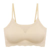 Image of Sexy Women Bras Push Up Gather Bralette Seamless Bra Wire Free Soutien Gorge Femme Comfort Underwear Solid Color Vest Brassiere