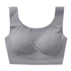 Image of Sexy Women Bras Push Up Gather Bralette Seamless Bra Wire Free Soutien Gorge Femme Comfort Underwear Solid Color Vest Brassiere