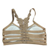 Image of Sexy Women Fitness Butterfly Crop Tank Top Bra Stretch Elastic Seamless Padded Vest Bra Bustier 99  XRQ88