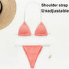 Image of Sexy micro bikinis 2019 mujer Triangle bikini set Brazilian swimsuit female bathers High cut swimwear women Summer bathing suit