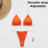 Image of Sexy micro bikinis 2019 mujer Triangle bikini set Brazilian swimsuit female bathers High cut swimwear women Summer bathing suit