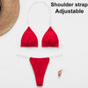Image of Sexy micro bikinis 2019 mujer Triangle bikini set Brazilian swimsuit female bathers High cut swimwear women Summer bathing suit