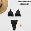 Image of Sexy micro bikinis 2019 mujer Triangle bikini set Brazilian swimsuit female bathers High cut swimwear women Summer bathing suit