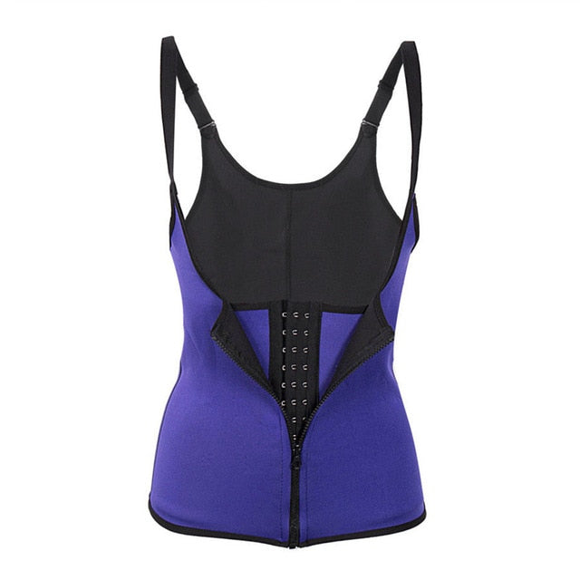 Shaper Neoprene Sauna Sweat Vest Waist Trainer For Cincher Women Body Slimming Trimmer Corset Workout Thermo Push Up Shirt