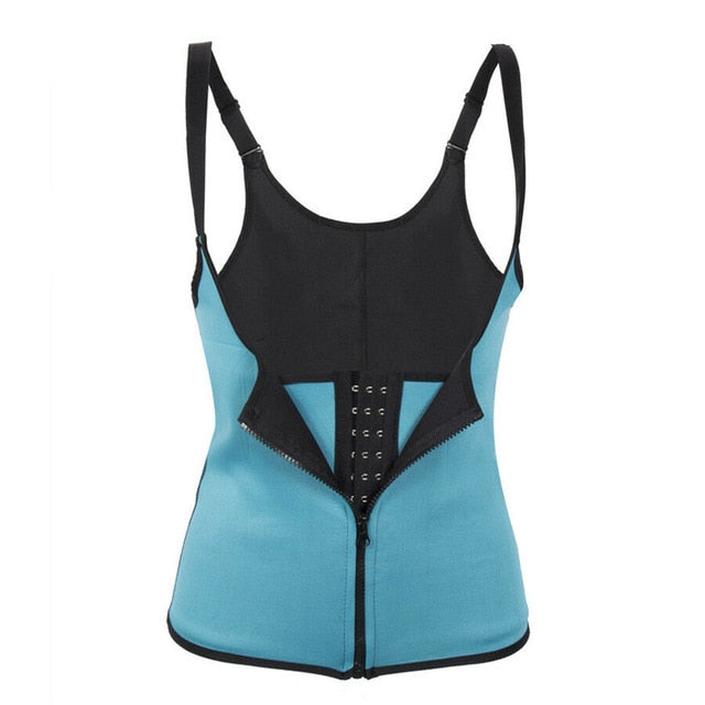 Shaper Neoprene Sauna Sweat Vest Waist Trainer For Cincher Women Body Slimming Trimmer Corset Workout Thermo Push Up Shirt