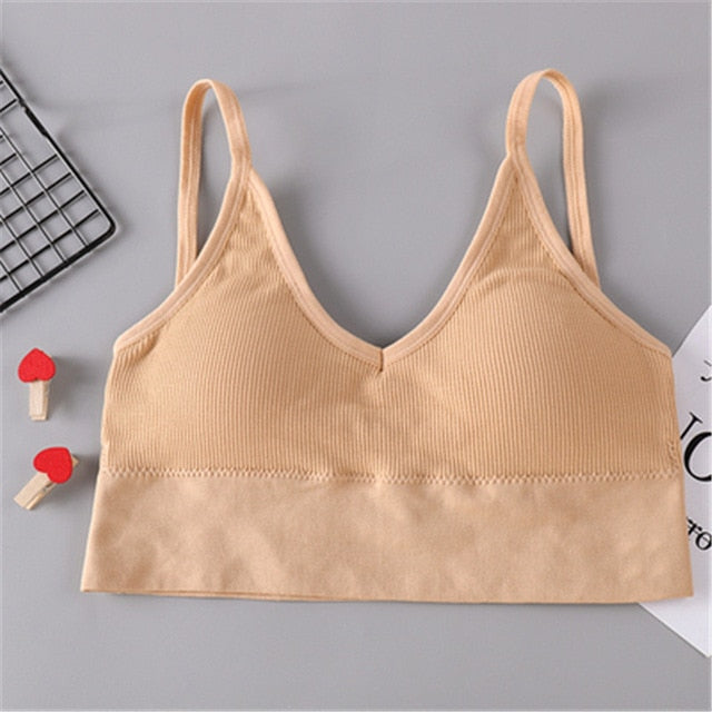 Solid Color Sexy Tank Crop Tops Women Fashion Basic Crop Top Streetwear Sleeveless Camis Cool Girls Cropped Tee Camisole Femme