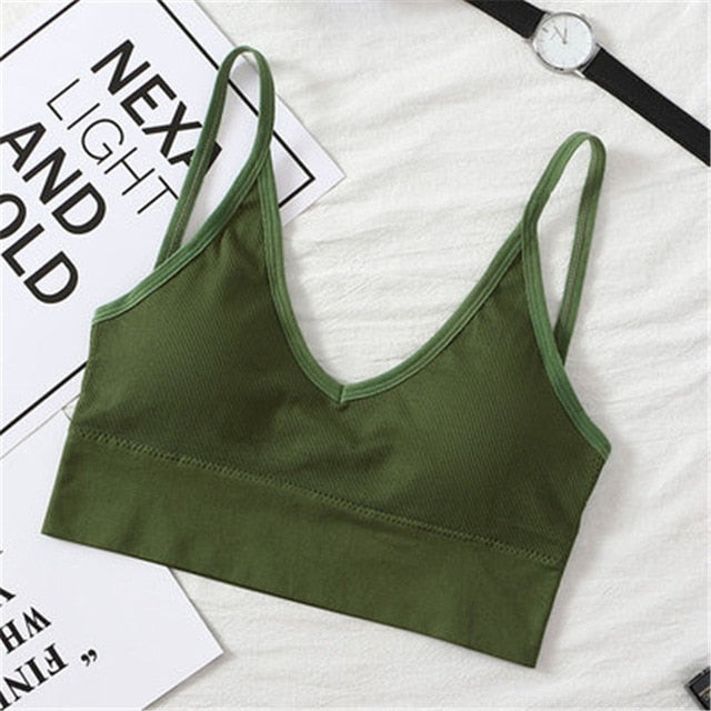Solid Color Sexy Tank Crop Tops Women Fashion Basic Crop Top Streetwear Sleeveless Camis Cool Girls Cropped Tee Camisole Femme