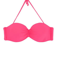 Solid color Women  Bikini Top Swimwear Print Push Up Swimsuit Sexy Beach Sport Swimming Bra Halter Girls Summer Biquini T601