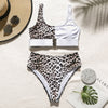 Image of Splice buckle bikini mujer monokini Sexy female swimsuit one piece High cut bathing suit women bathers Push up swimwear 2019 new