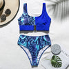 Image of Splice buckle bikini mujer monokini Sexy female swimsuit one piece High cut bathing suit women bathers Push up swimwear 2019 new