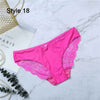 Image of Summer Swimwear Women Bikini Panties Sexy Lace Seamless Briefs Swimsuit Beachwear Low Waist Bathing Bottoms for Sleeping
