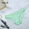 Image of Summer Swimwear Women Bikini Panties Sexy Lace Seamless Briefs Swimsuit Beachwear Low Waist Bathing Bottoms for Sleeping