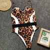 Image of Swim suit Women One Piece Swimsuit 2019 Monokini Push up Padded Animal Print Bodysuit Underwire Women's Swimwear Bathing suit